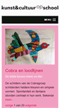 Mobile Screenshot of kunstencultuuropschool.nl